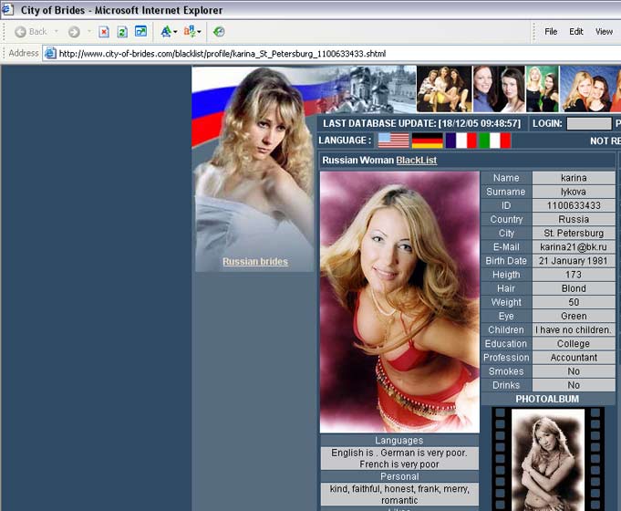 Russian Brides Scams Address 23