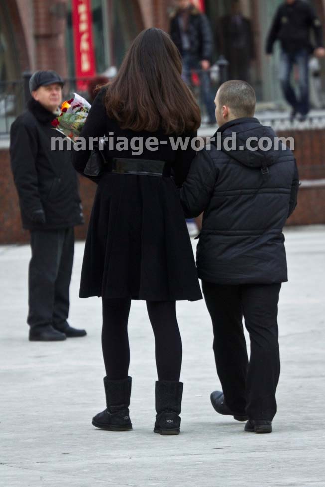 tall ukrainian woman and short man
