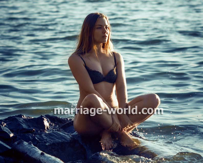 Russian women in bikini