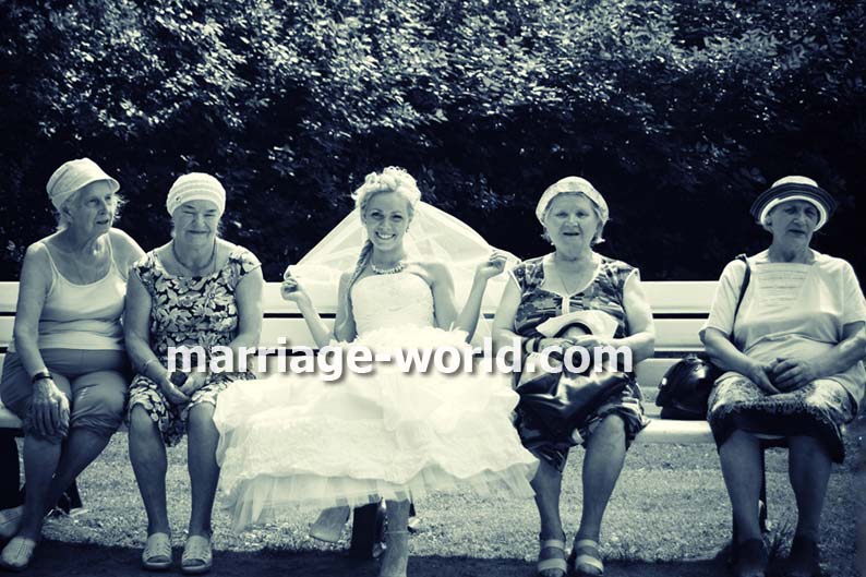 russian brides with old women